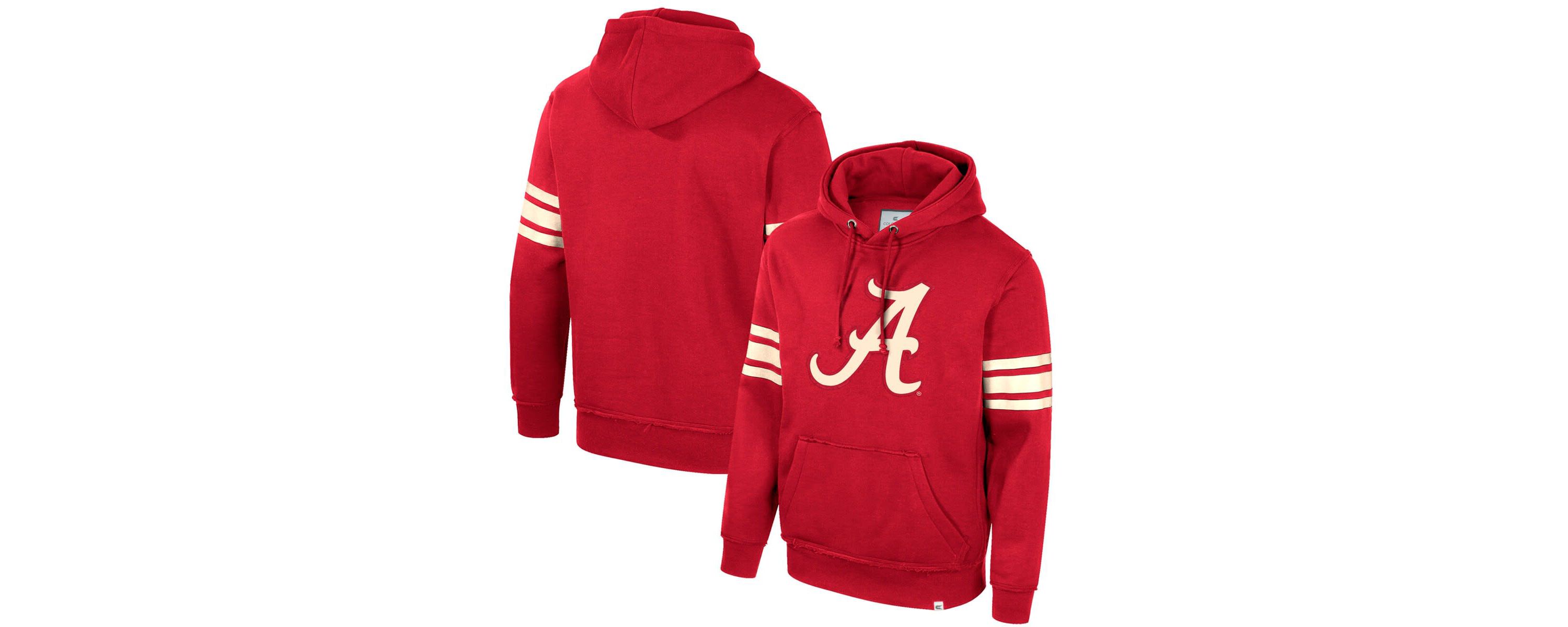 Alabama Crimson Tide NCAA Alabama Tide Saluting Pullover Hoodie