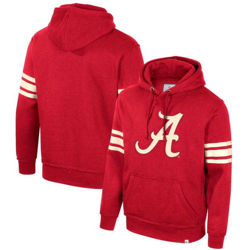 Alabama Crimson Tide NCAA Alabama Tide Saluting Pullover Hoodie