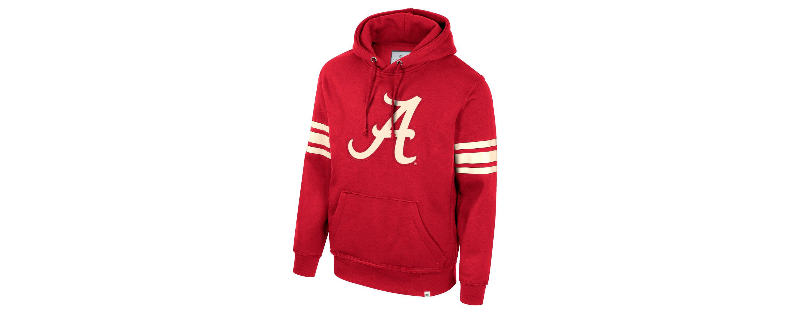Alabama Crimson Tide NCAA Alabama Tide Saluting Pullover Hoodie