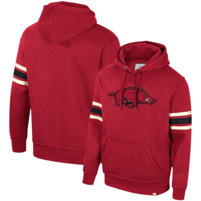NCAA Arkansas Razorbacks Saluting Pullover Hoodie