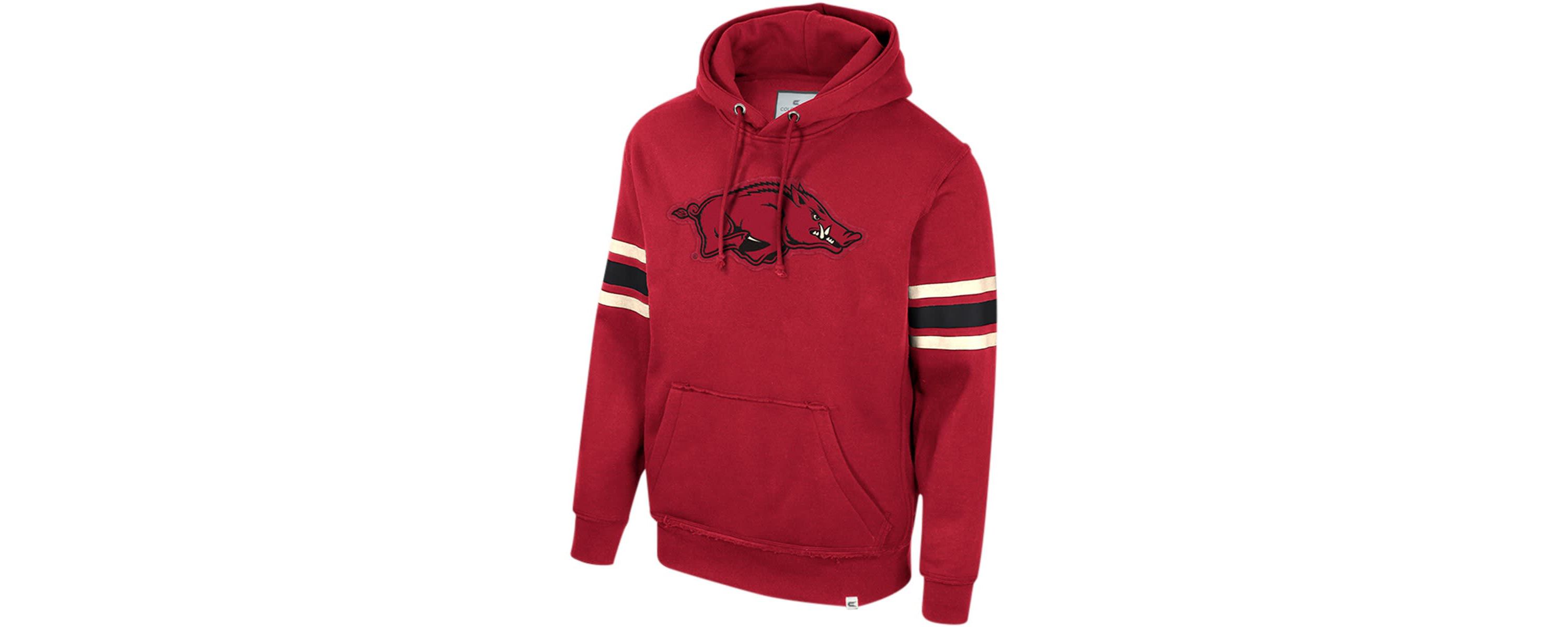 NCAA Arkansas Razorbacks Saluting Pullover Hoodie