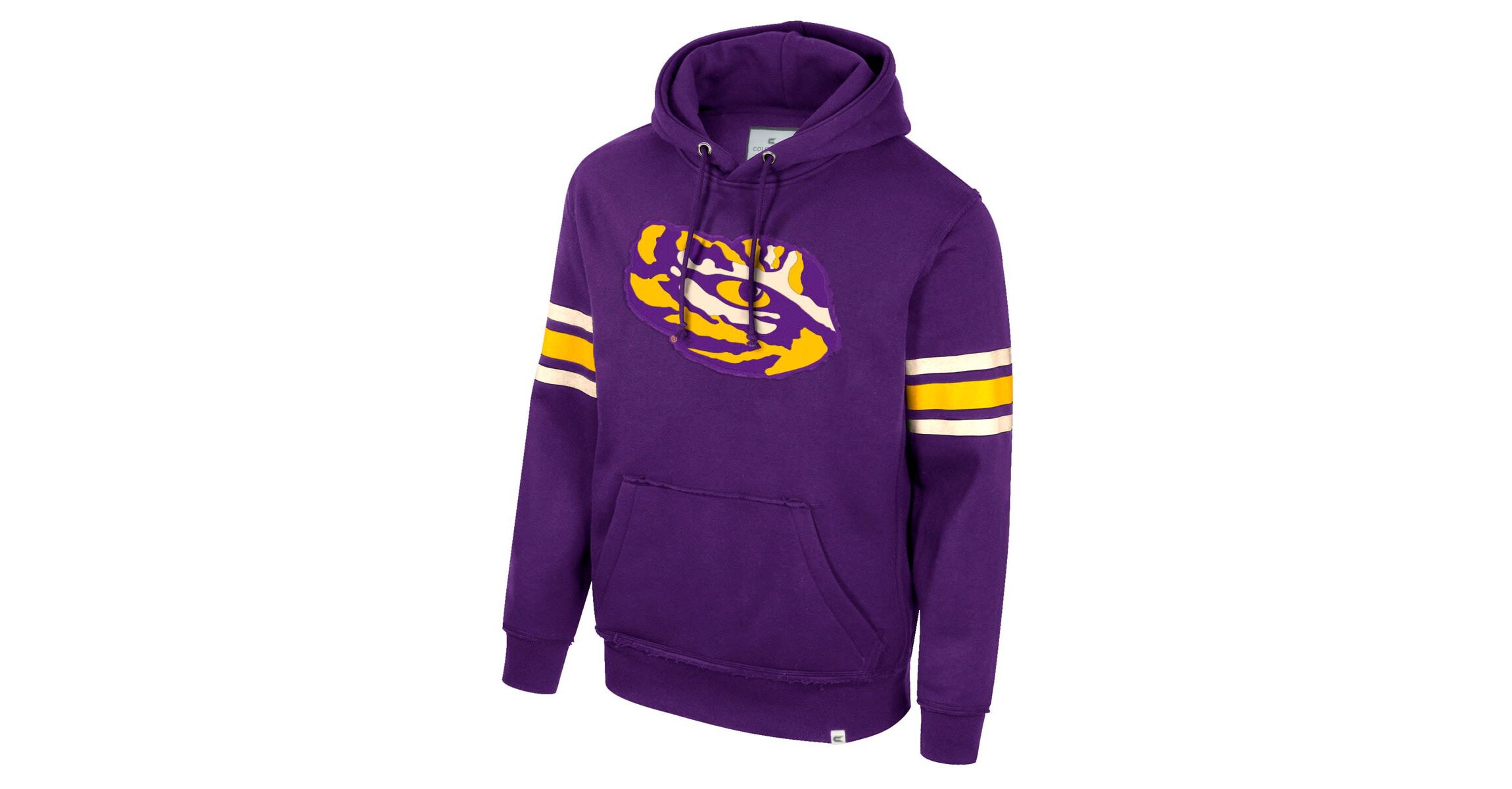 NCAA LSU Tigers Saluting Pullover Hoodie