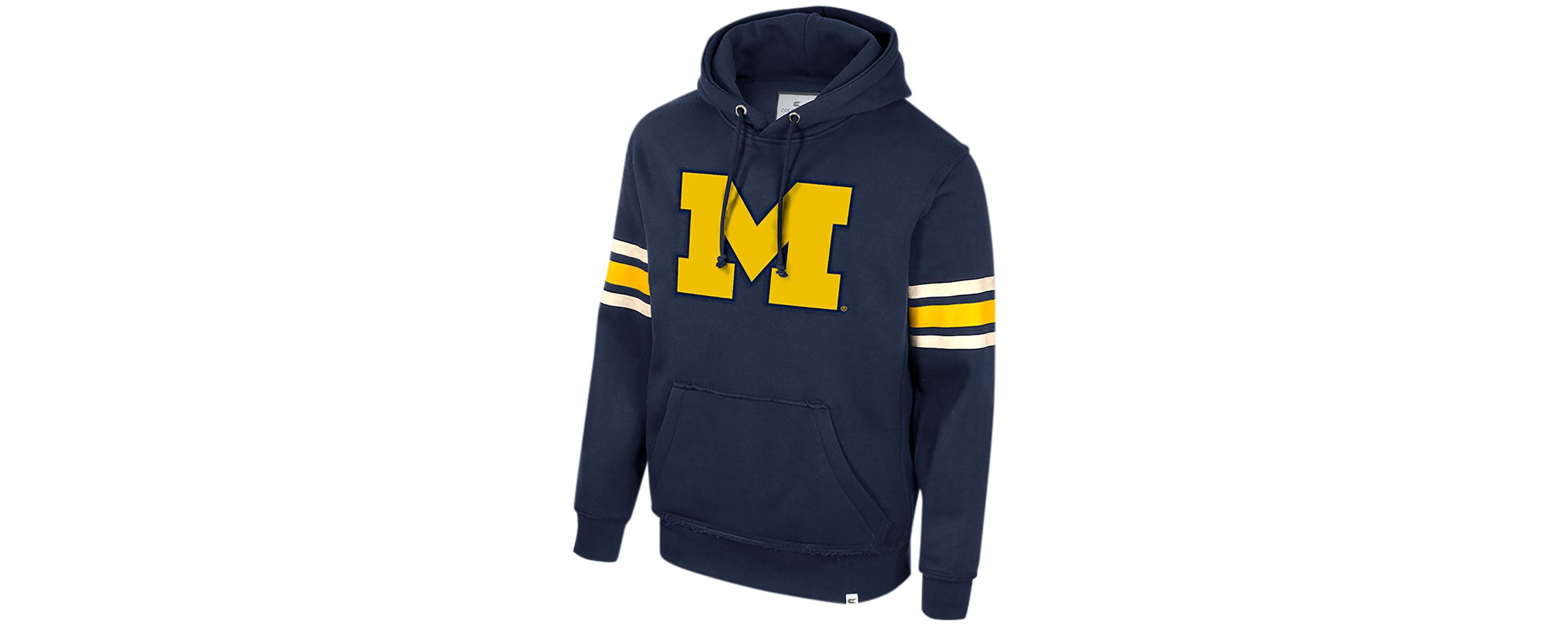 NCAA Michigan Wolverines Saluting Pullover Hoodie