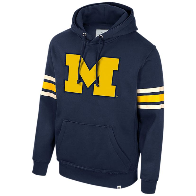 NCAA Michigan Wolverines Saluting Pullover Hoodie