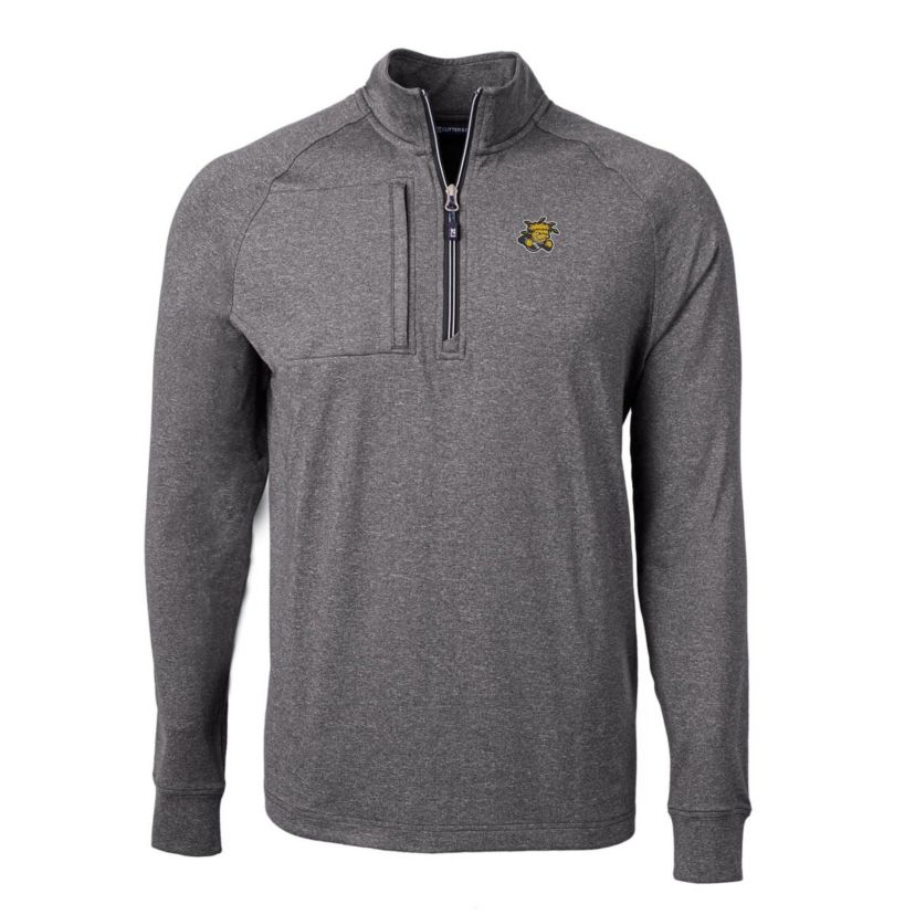 NCAA Wichita State Shockers Big & Tall Adapt Eco Knit Quarter-Zip Pullover Top