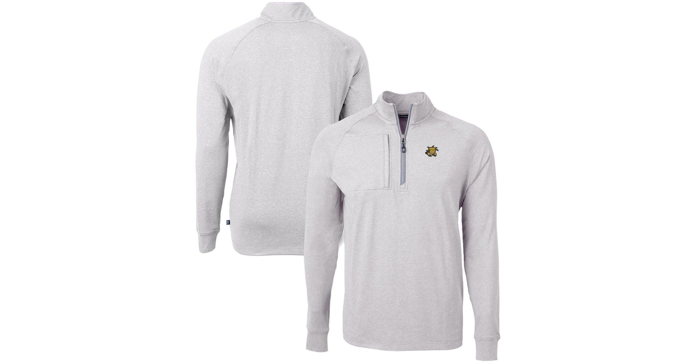 NCAA Wichita State Shockers Big & Tall Adapt Eco Knit Quarter-Zip Pullover Top