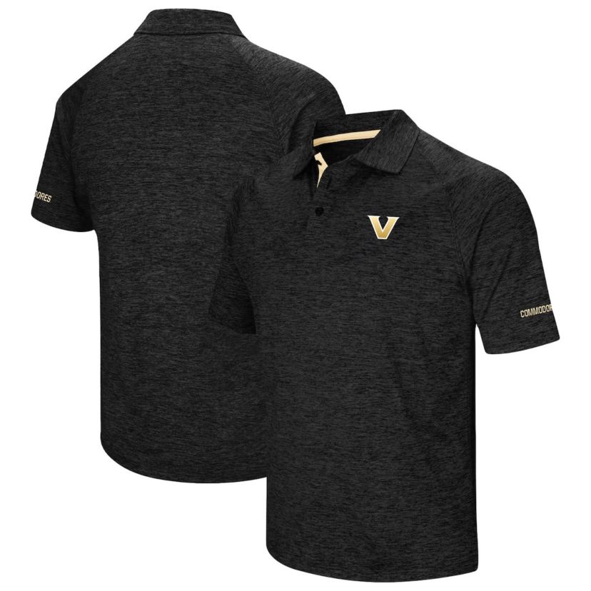 NCAA Vanderbilt Commodores Down Swing Raglan Polo