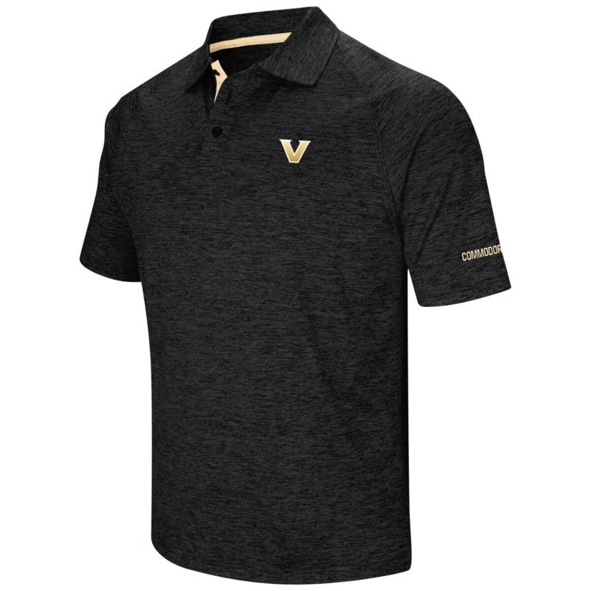 NCAA Vanderbilt Commodores Down Swing Raglan Polo
