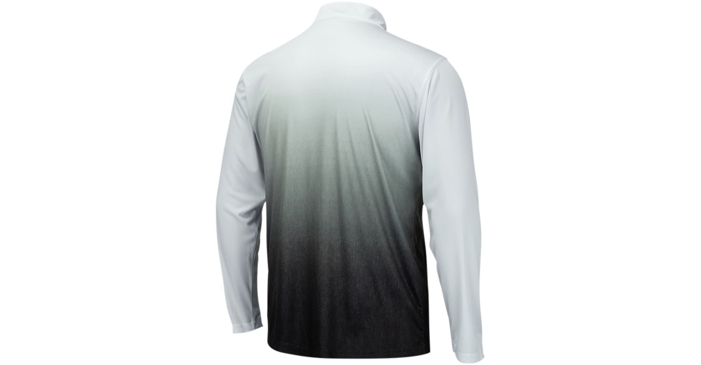 NCAA Iowa Hawkeyes Magic Ombre Long Sleeve Quarter-Zip Top