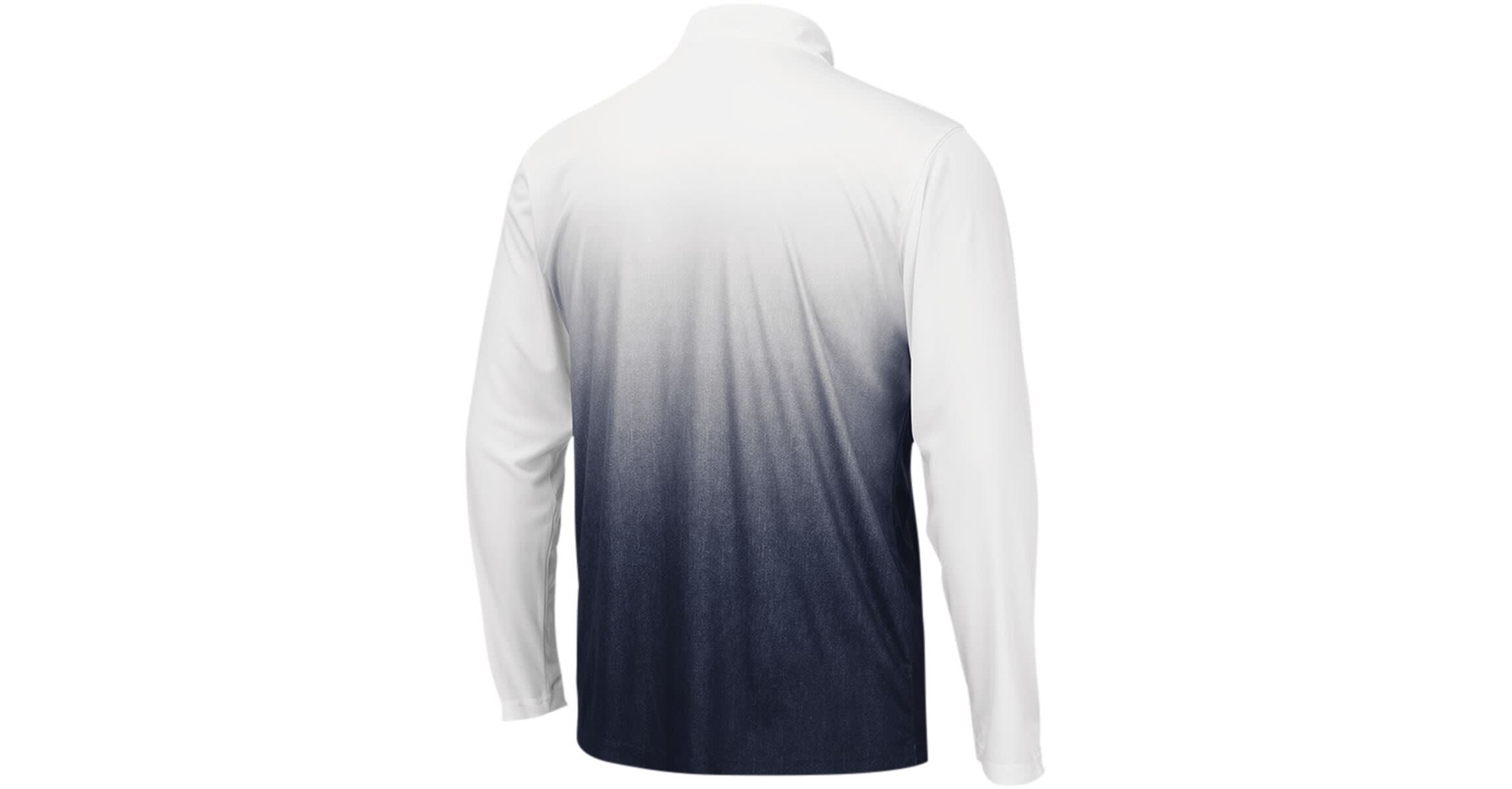 NCAA Ole Miss Rebels Magic Ombre Long Sleeve Quarter-Zip Top