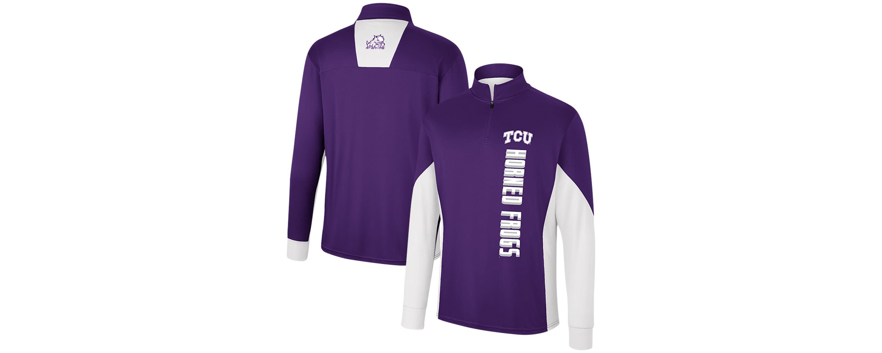 NCAA TCU Horned Frogs Bart Quarter-Zip Top