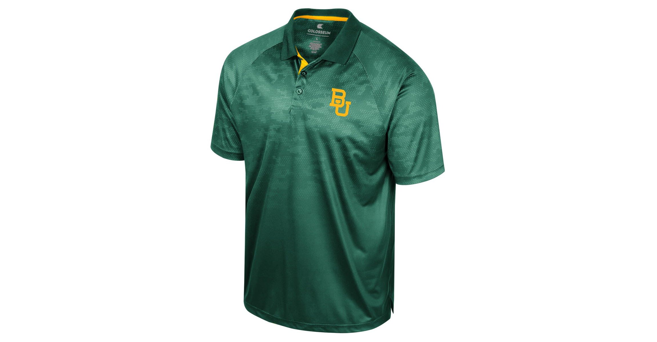 NCAA Baylor Bears Honeycomb Raglan Polo