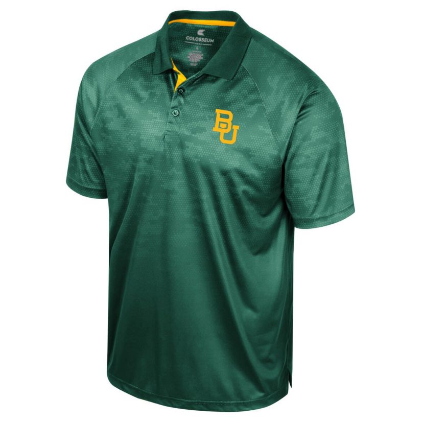 NCAA Baylor Bears Honeycomb Raglan Polo