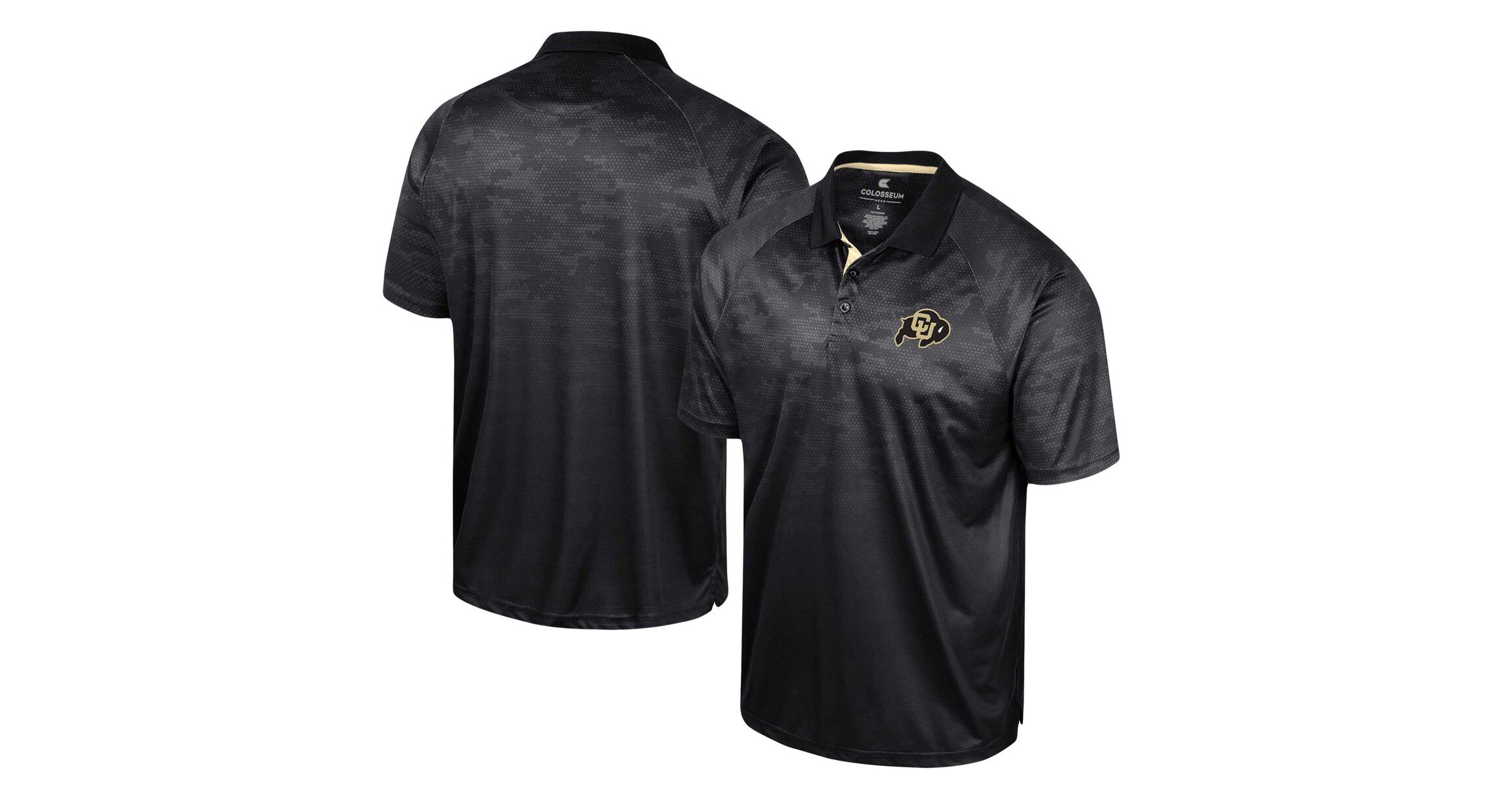 NCAA Colorado Buffaloes Honeycomb Raglan Polo