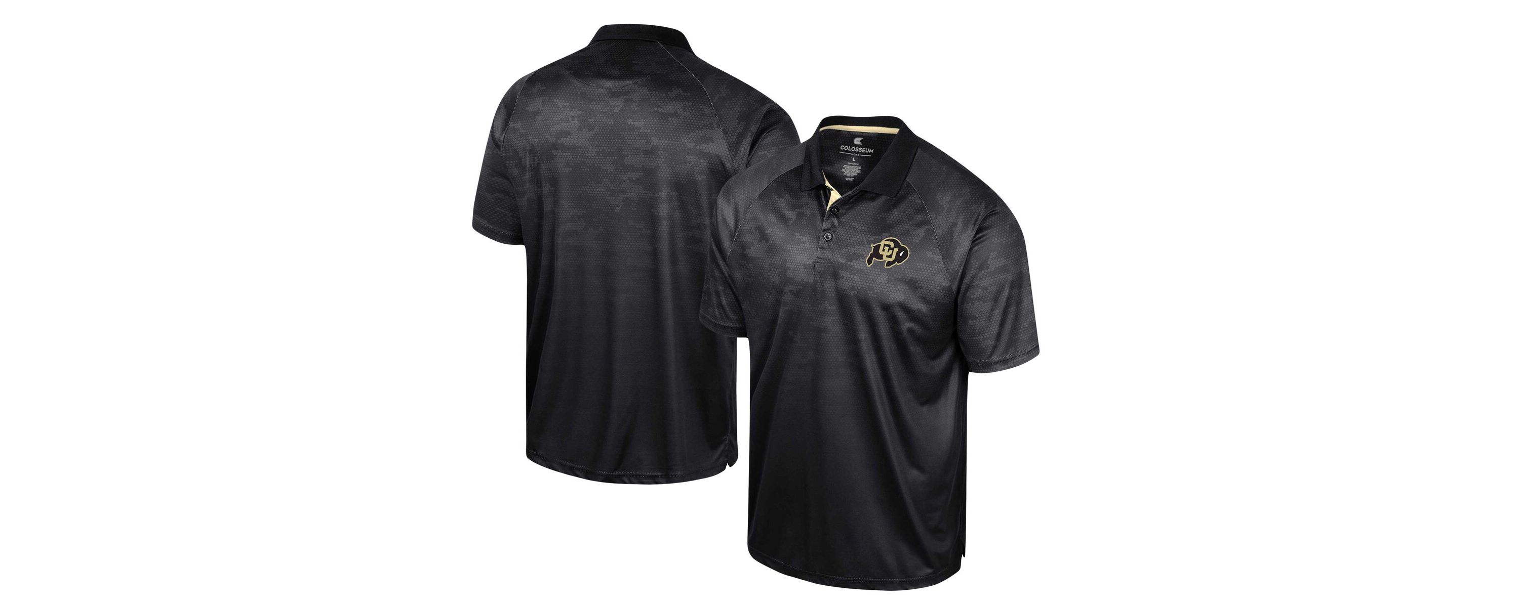 NCAA Colorado Buffaloes Honeycomb Raglan Polo