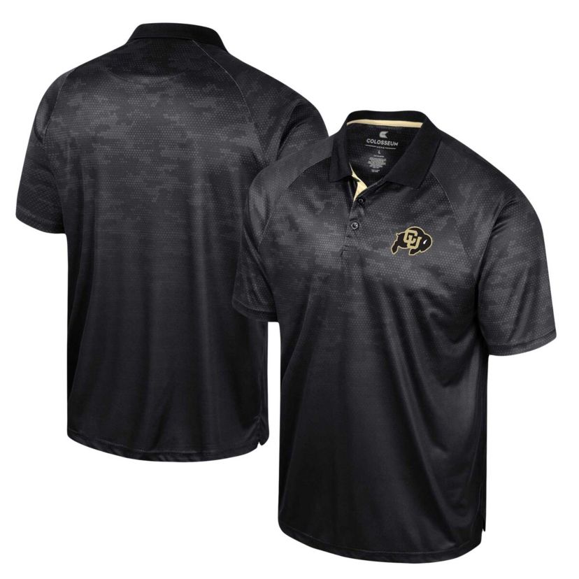NCAA Colorado Buffaloes Honeycomb Raglan Polo