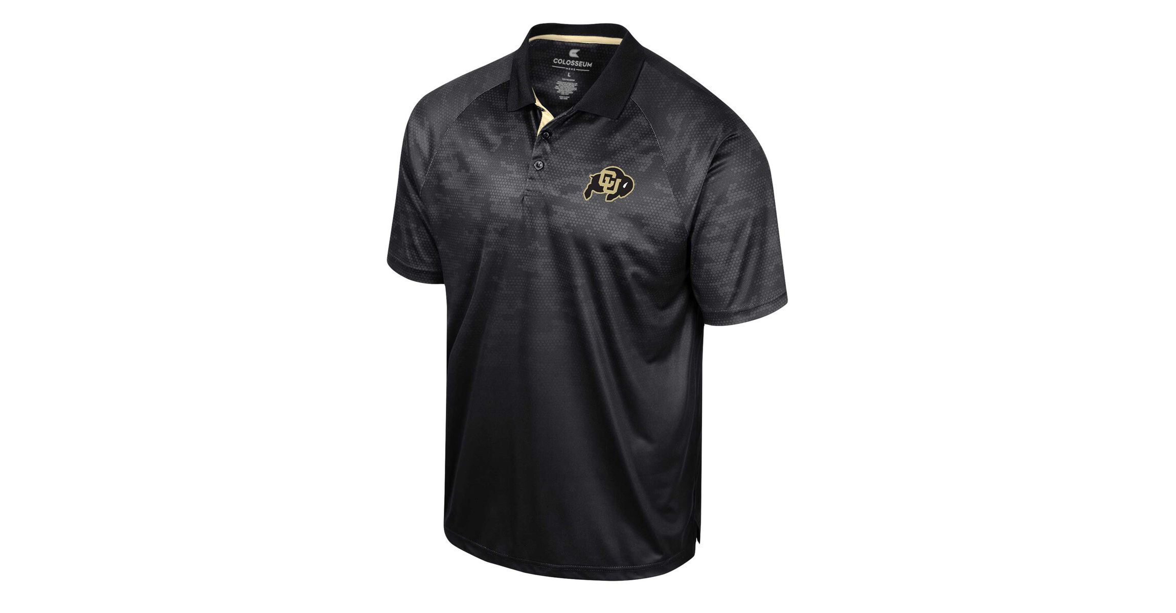 NCAA Colorado Buffaloes Honeycomb Raglan Polo