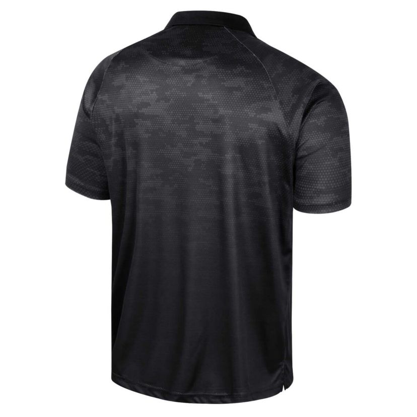 NCAA Iowa Hawkeyes Honeycomb Raglan Polo