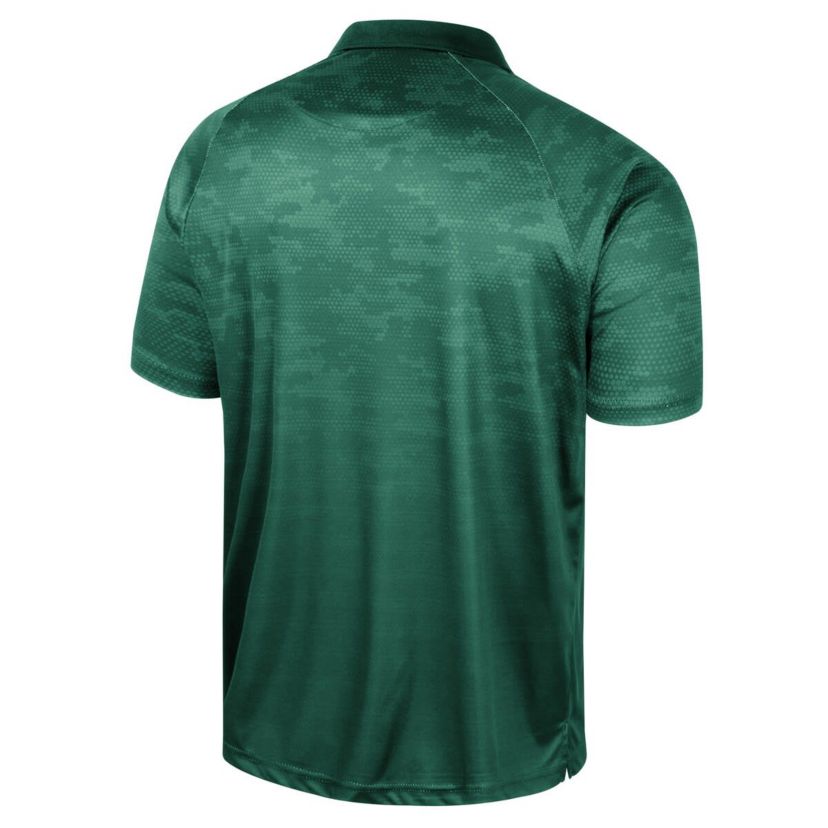 NCAA Michigan State Spartans Honeycomb Raglan Polo