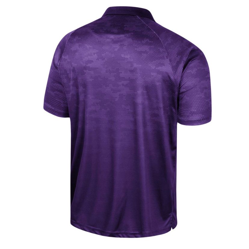 NCAA TCU Horned Frogs Honeycomb Raglan Polo