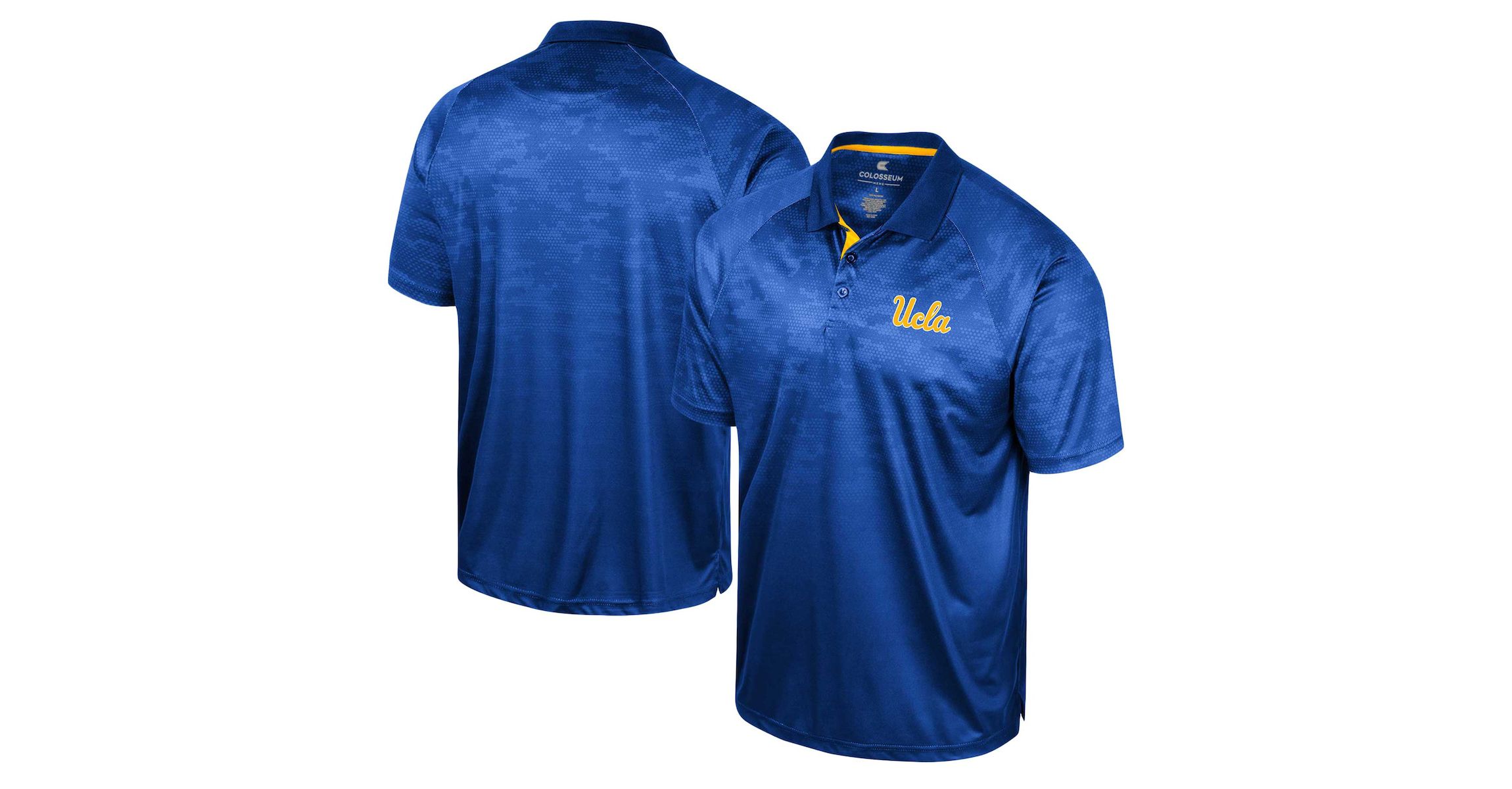 NCAA UCLA Bruins Honeycomb Raglan Polo