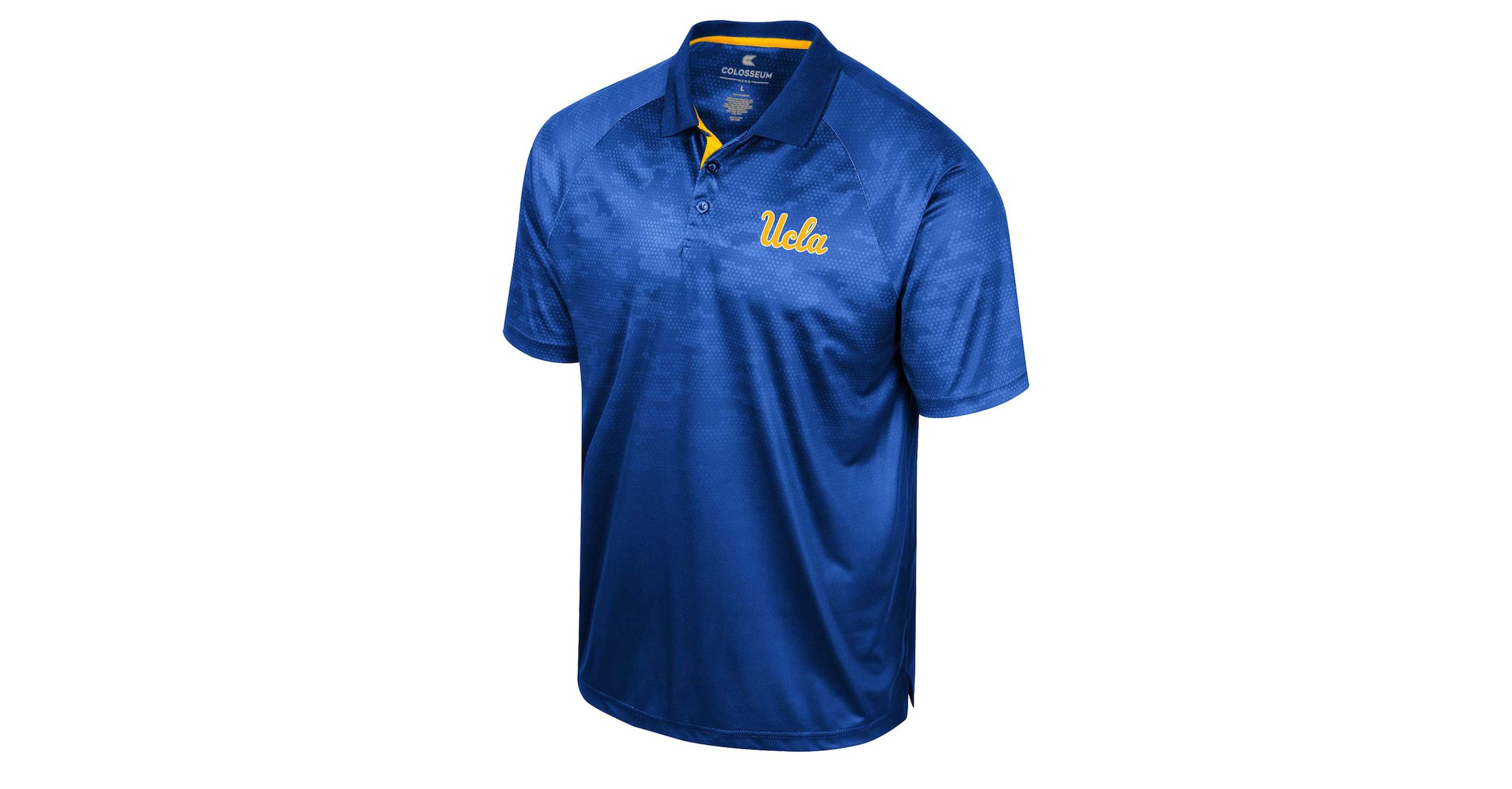 NCAA UCLA Bruins Honeycomb Raglan Polo