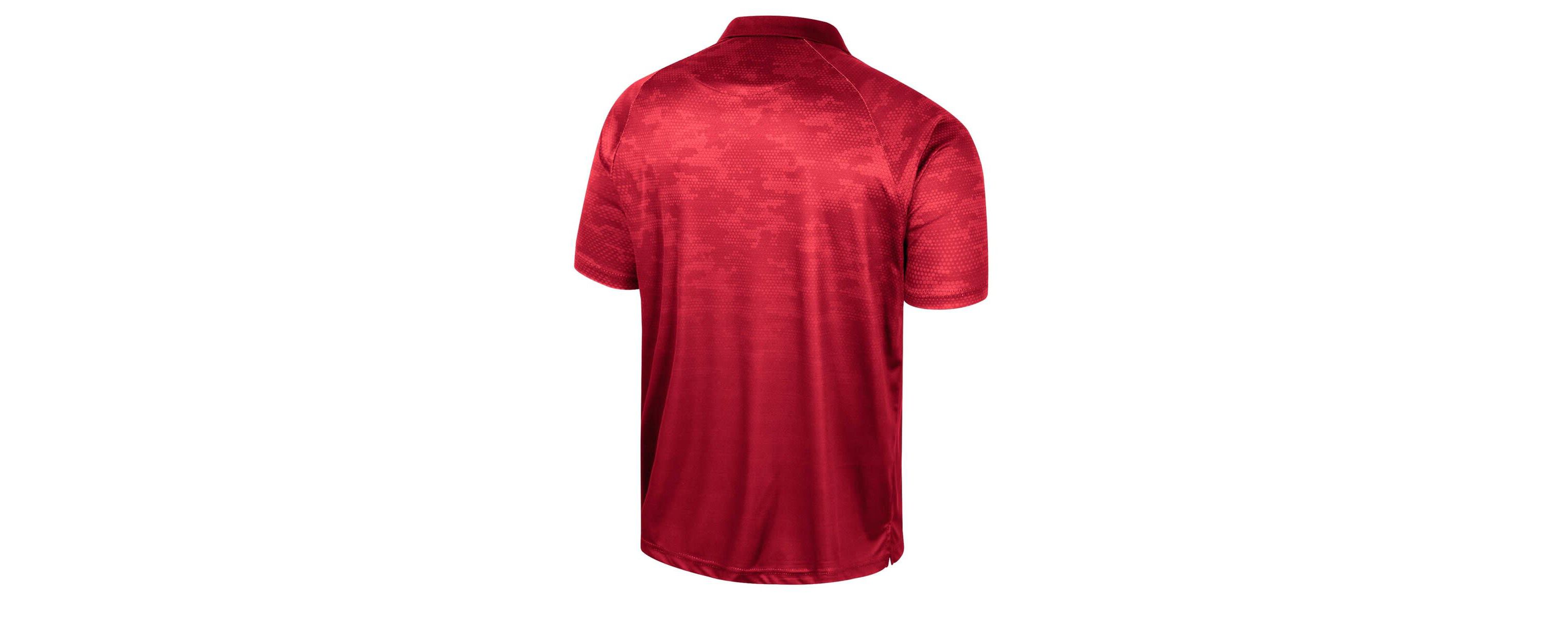 NCAA Utah Utes Honeycomb Raglan Polo
