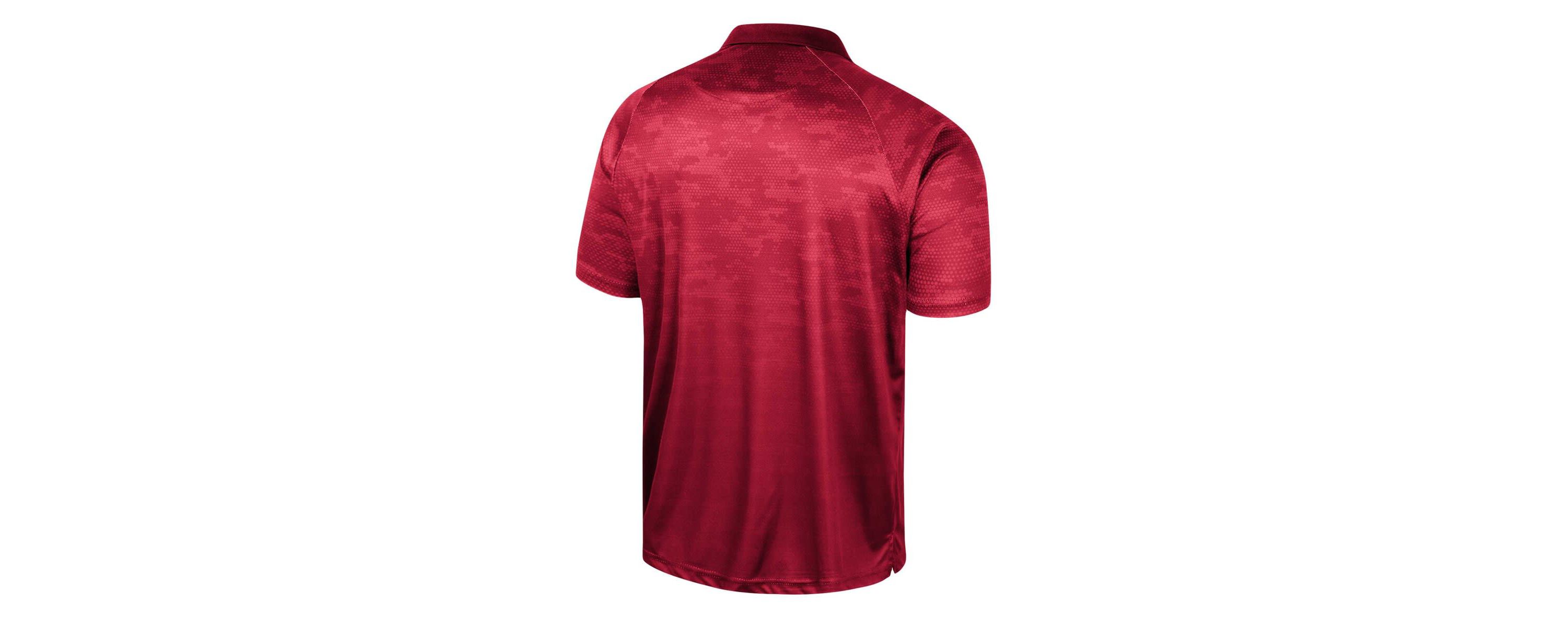 NCAA Washington State Cougars Honeycomb Raglan Polo