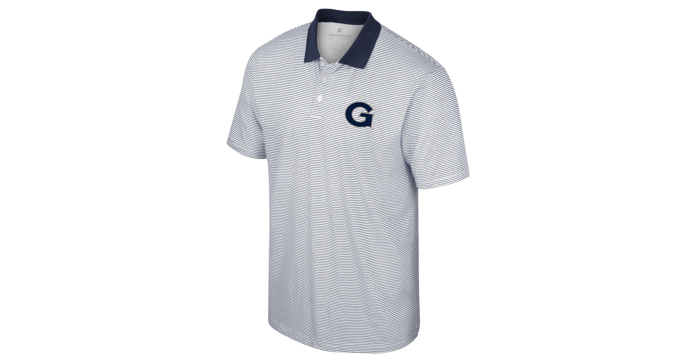 NCAA Georgetown Hoyas Print Stripe Polo