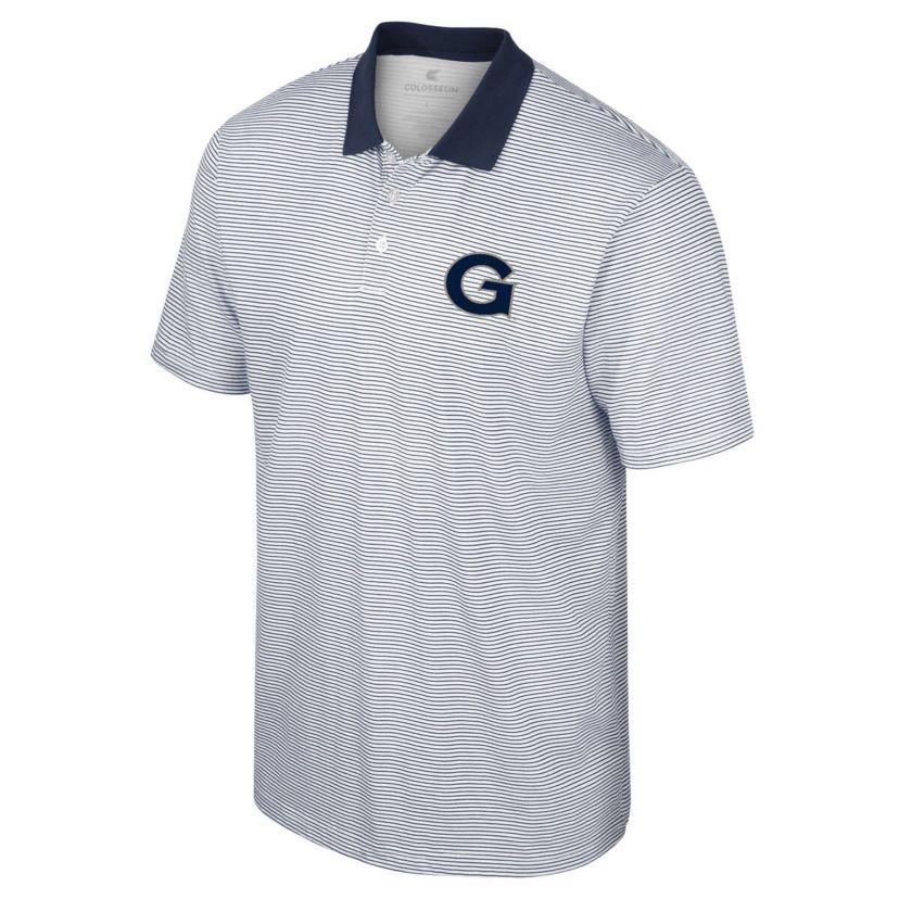 NCAA Georgetown Hoyas Print Stripe Polo