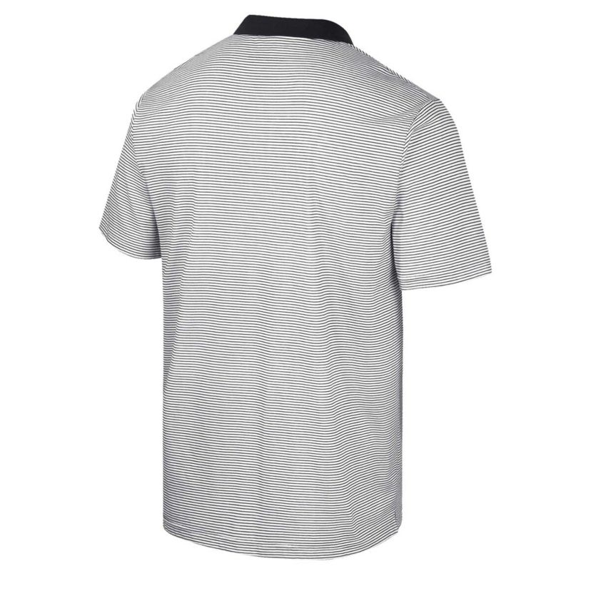 NCAA Iowa Hawkeyes Print Stripe Polo