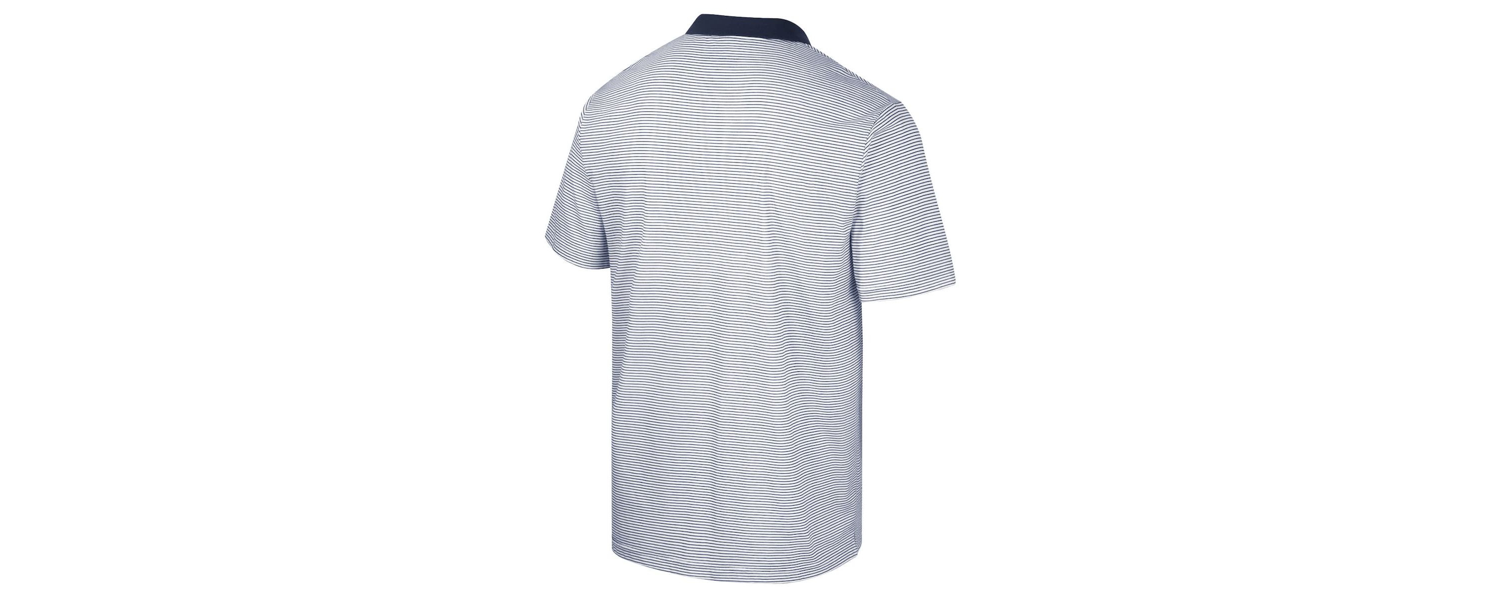 NCAA Michigan Wolverines Print Stripe Polo
