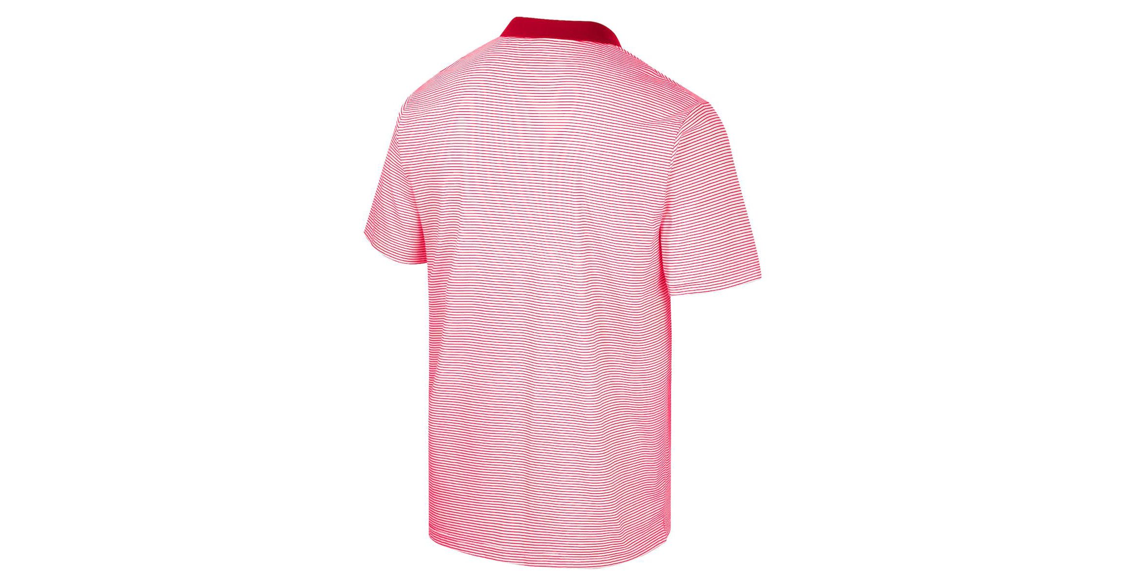 NCAA Ohio State Buckeyes Print Stripe Polo