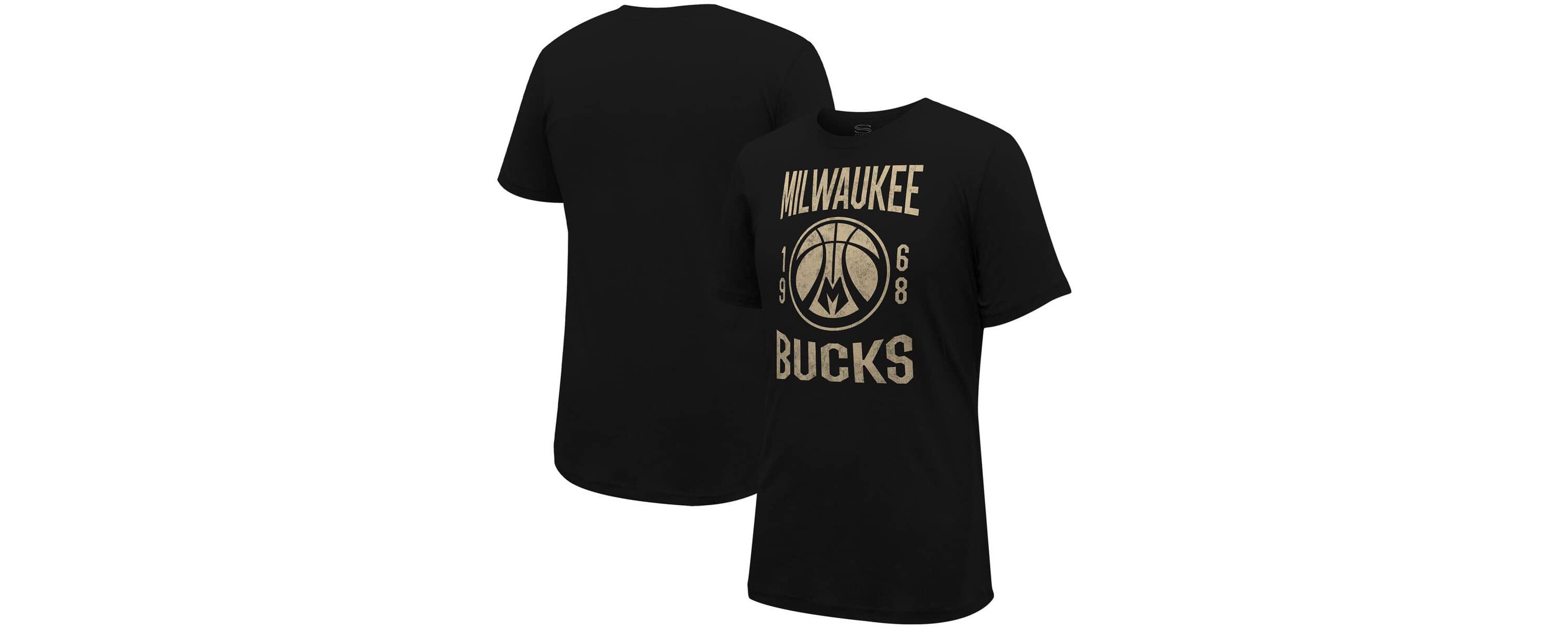 NBA Unisex Milwaukee Bucks City Year T-Shirt