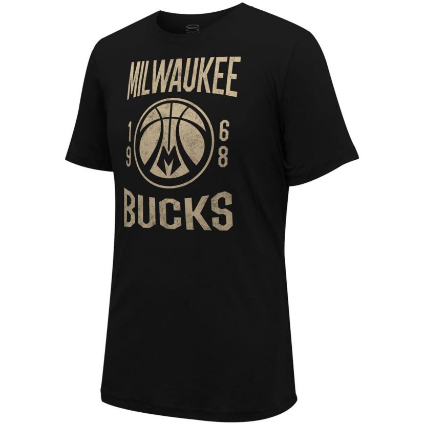 NBA Unisex Milwaukee Bucks City Year T-Shirt