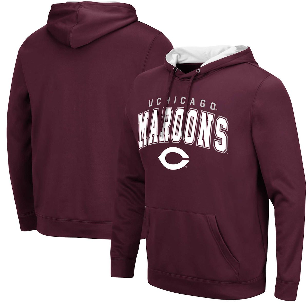 NCAA UChicago Maroons Resistance Pullover Hoodie