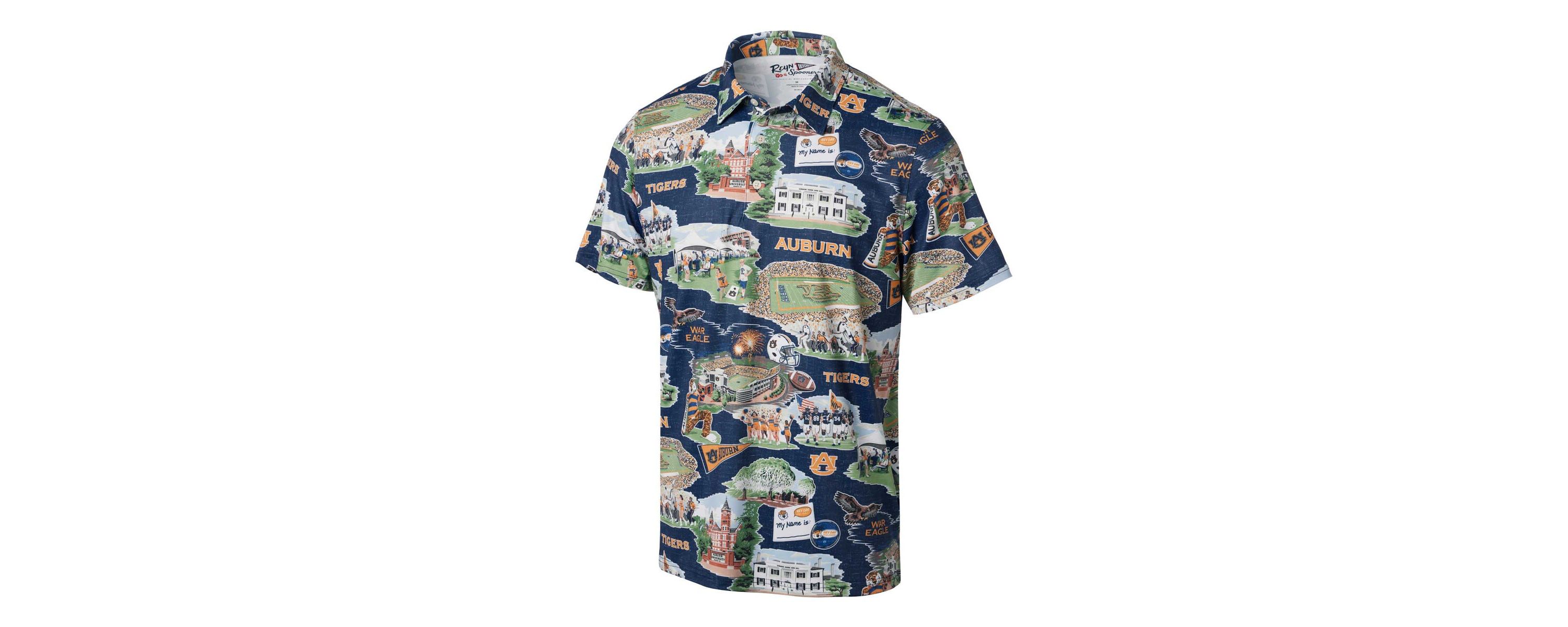 NCAA Auburn Tigers Scenic Polo