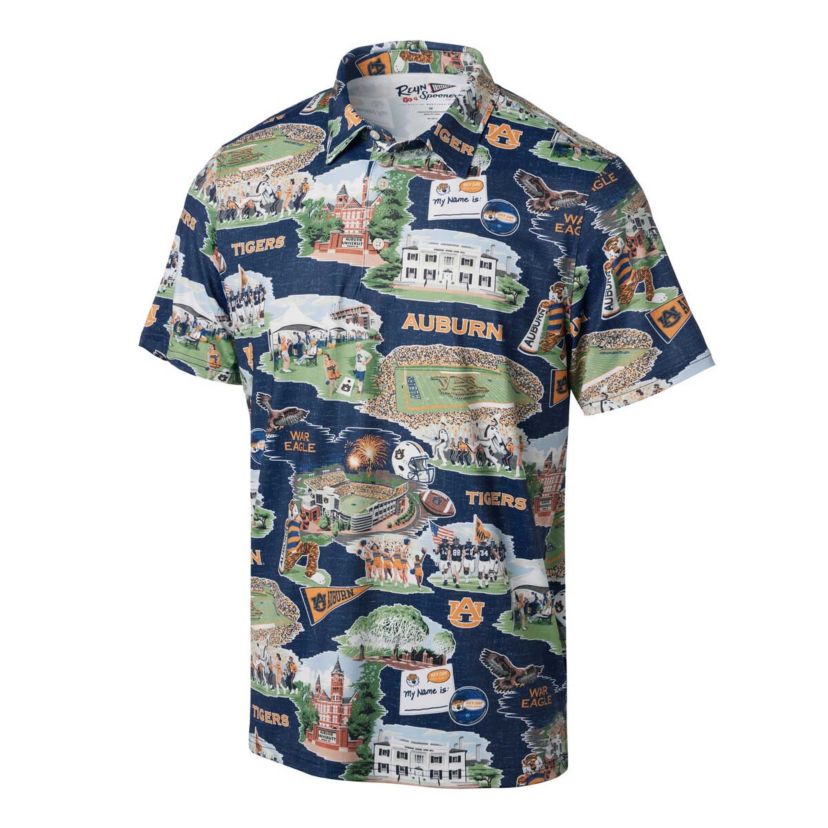 NCAA Auburn Tigers Scenic Polo