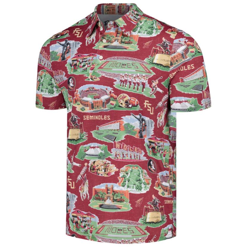 NCAA Florida State Seminoles Scenic Polo