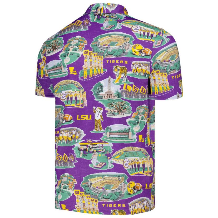NCAA LSU Tigers Scenic Polo