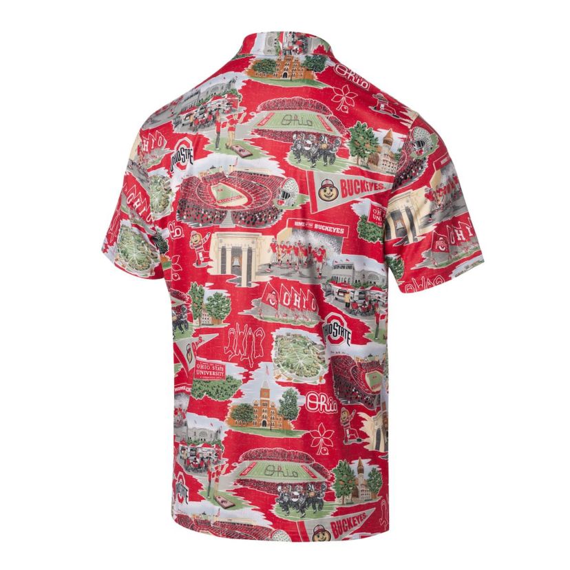 NCAA Ohio State Buckeyes Scenic Polo