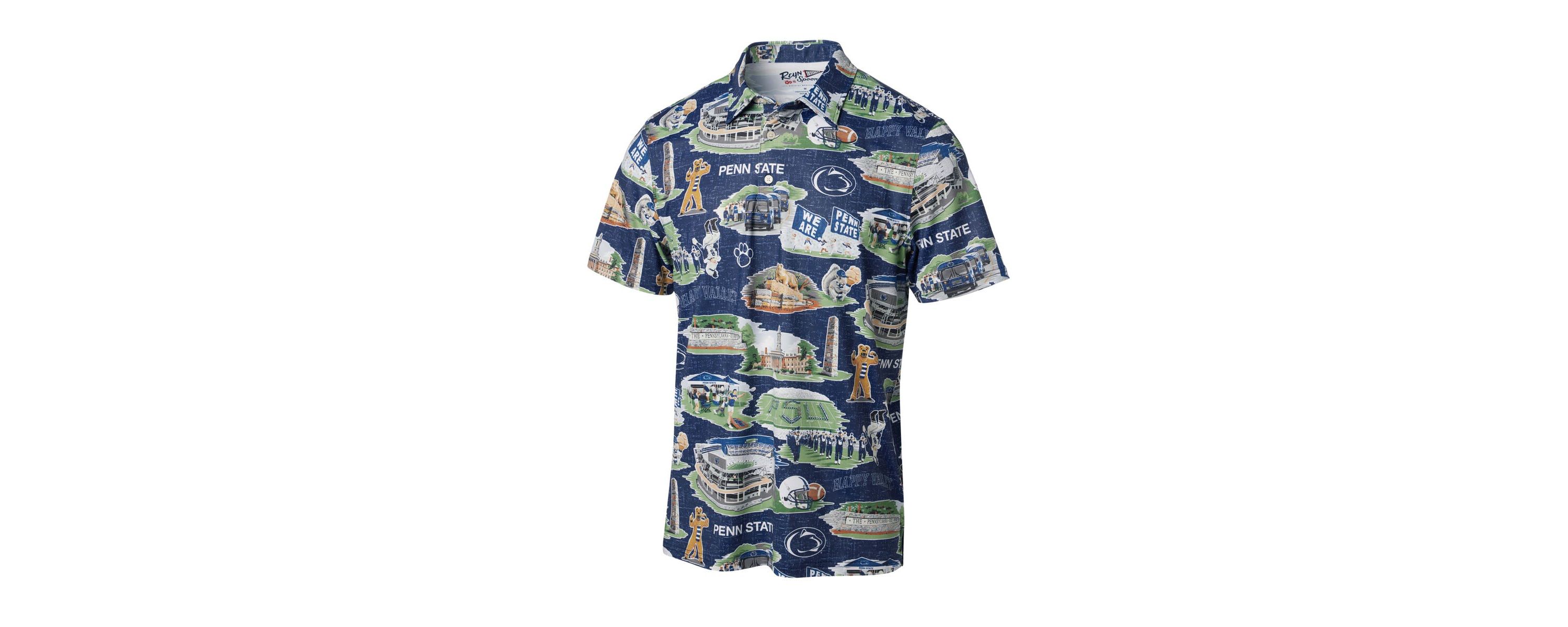 NCAA Penn State Nittany Lions Scenic Polo