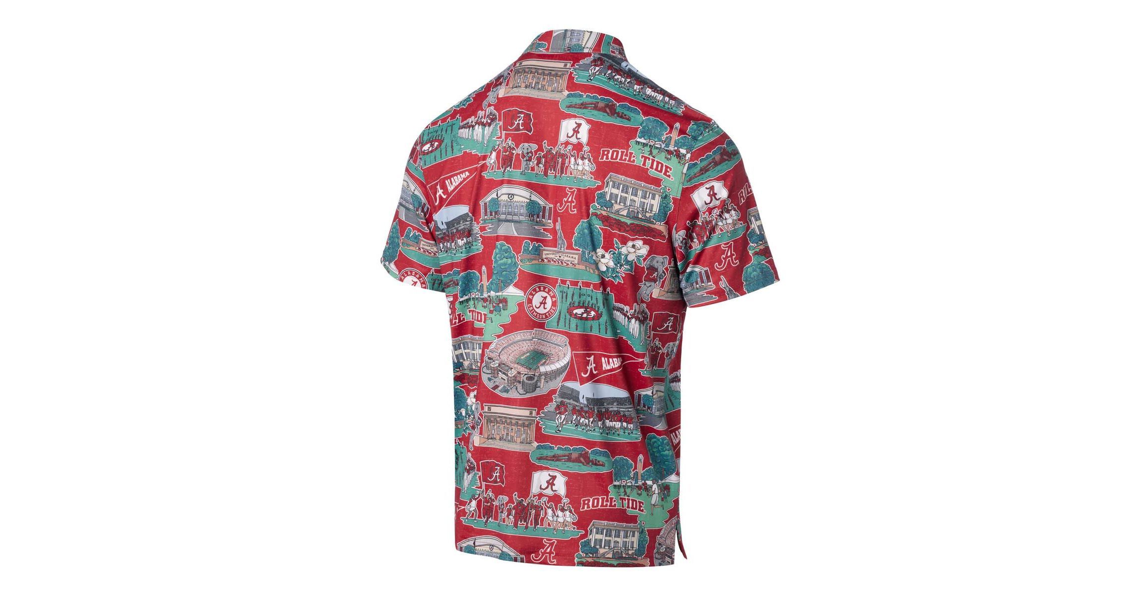 Alabama Crimson Tide NCAA Alabama Tide Scenic Polo