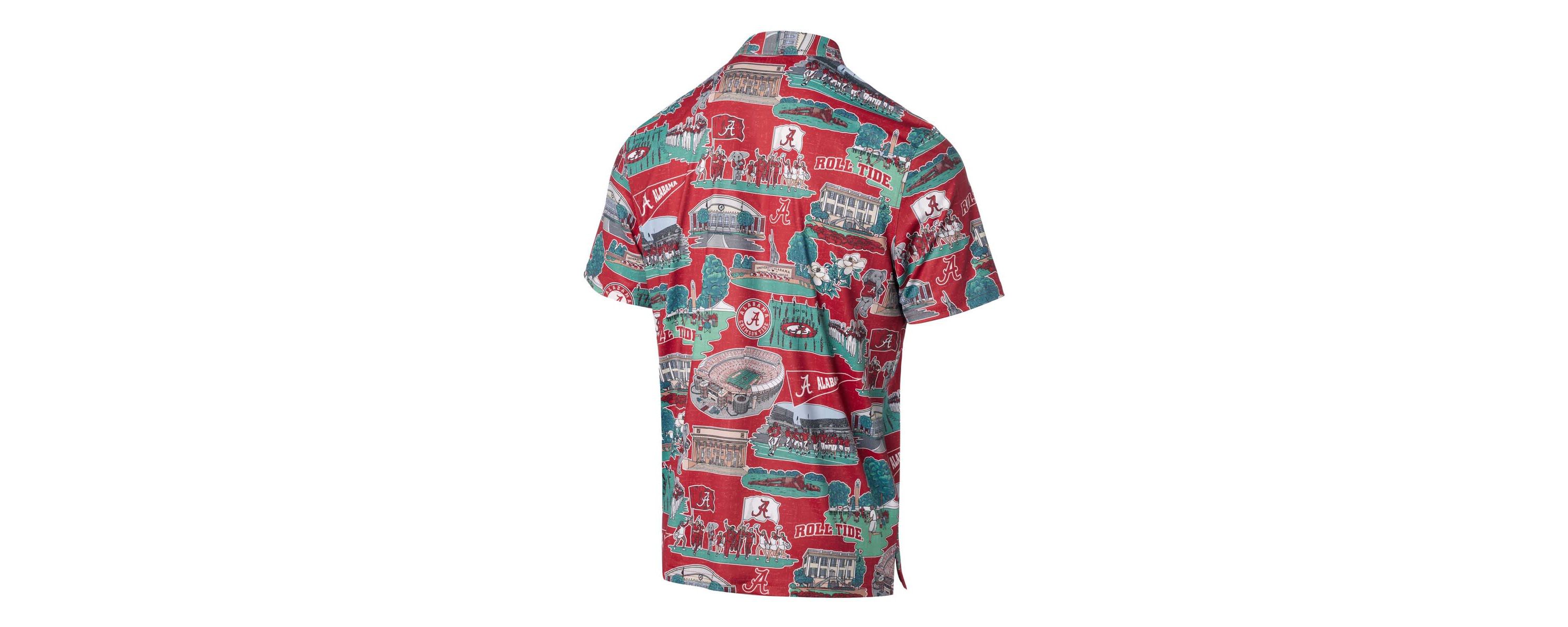 Alabama Crimson Tide NCAA Alabama Tide Scenic Polo