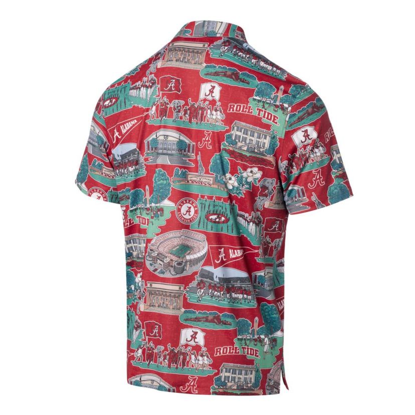 Alabama Crimson Tide NCAA Alabama Tide Scenic Polo