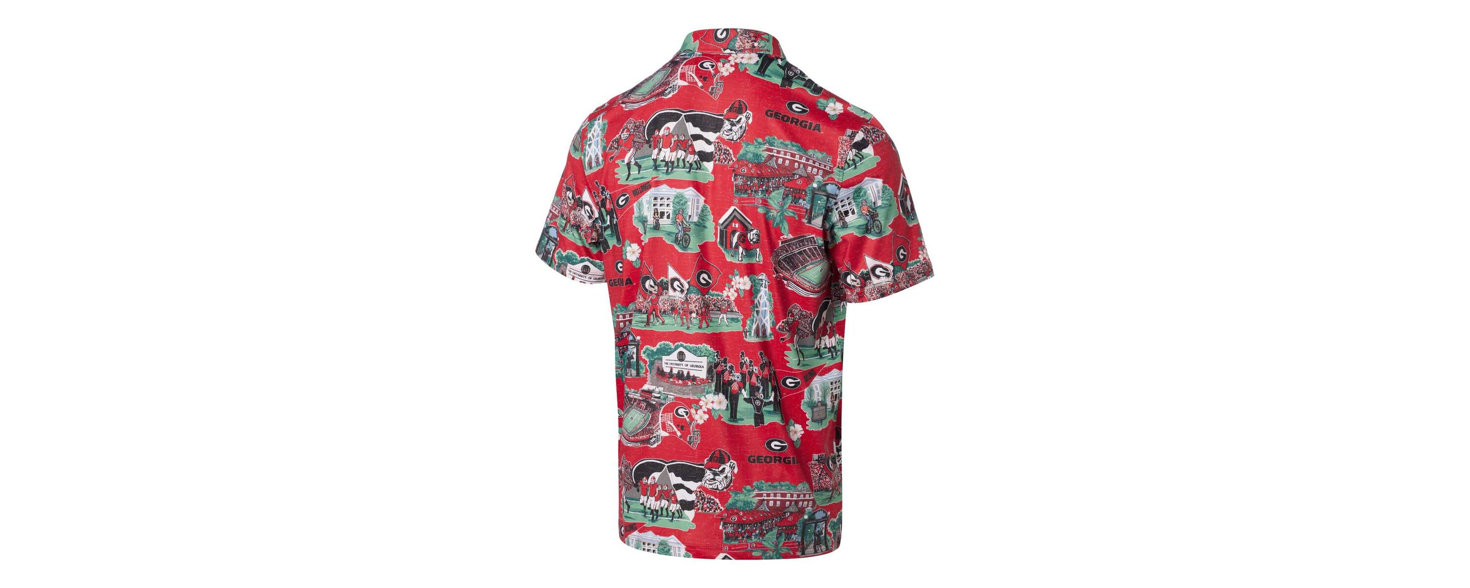 NCAA Georgia Bulldogs Scenic Polo