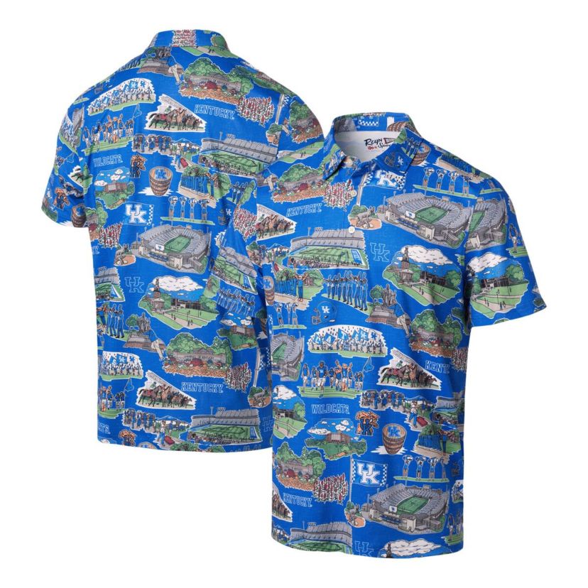 NCAA Kentucky Wildcats Scenic Polo