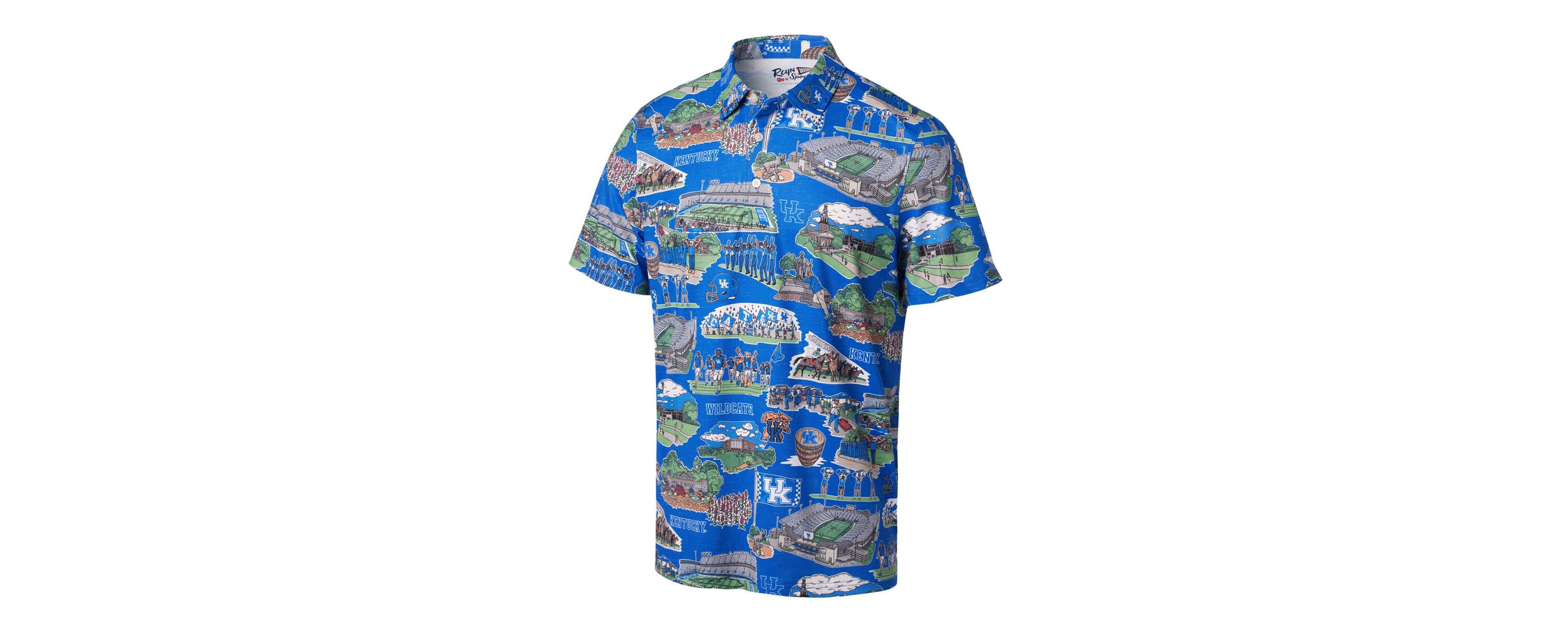 NCAA Kentucky Wildcats Scenic Polo