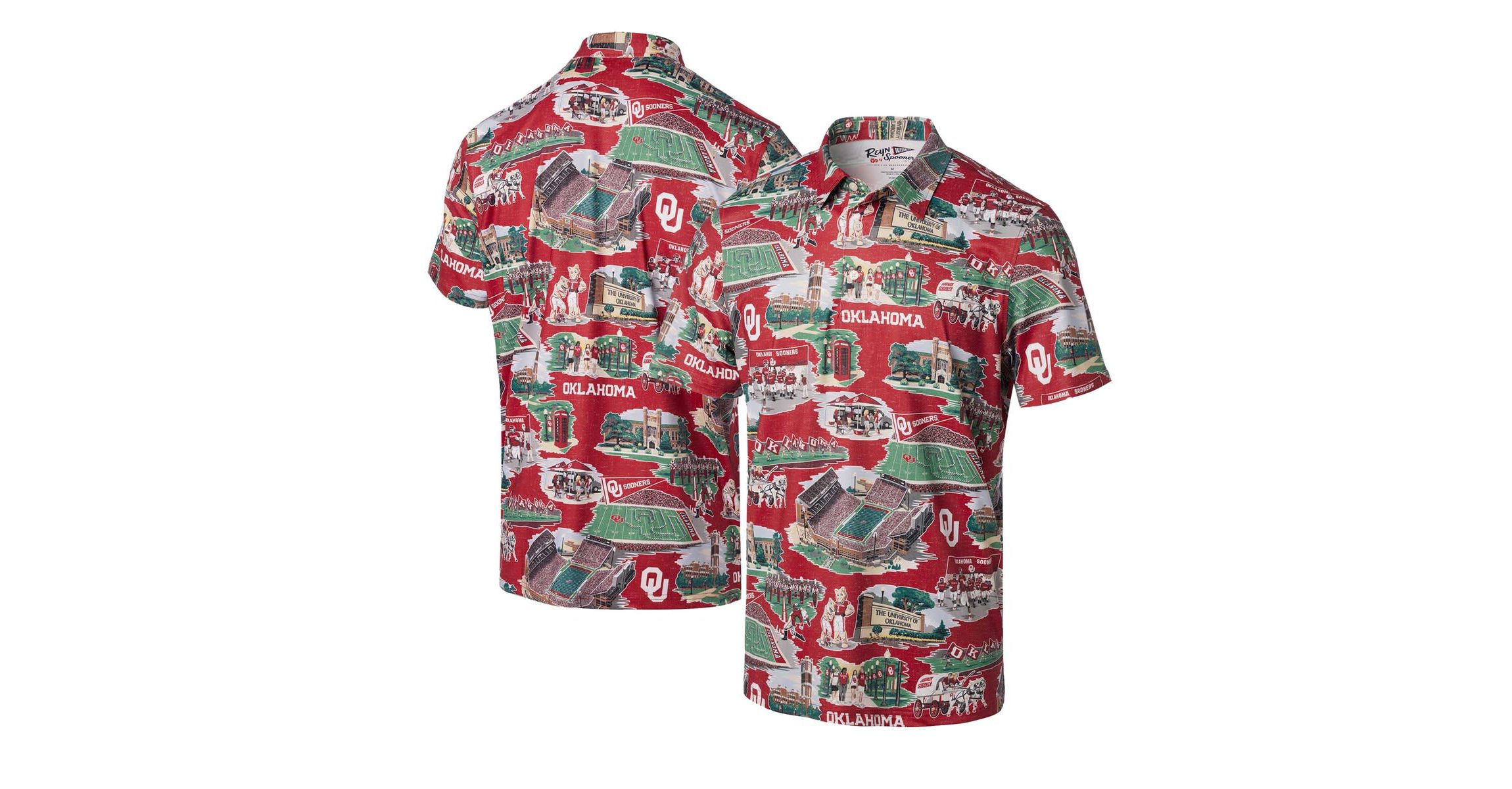 NCAA Oklahoma Sooners Scenic Polo