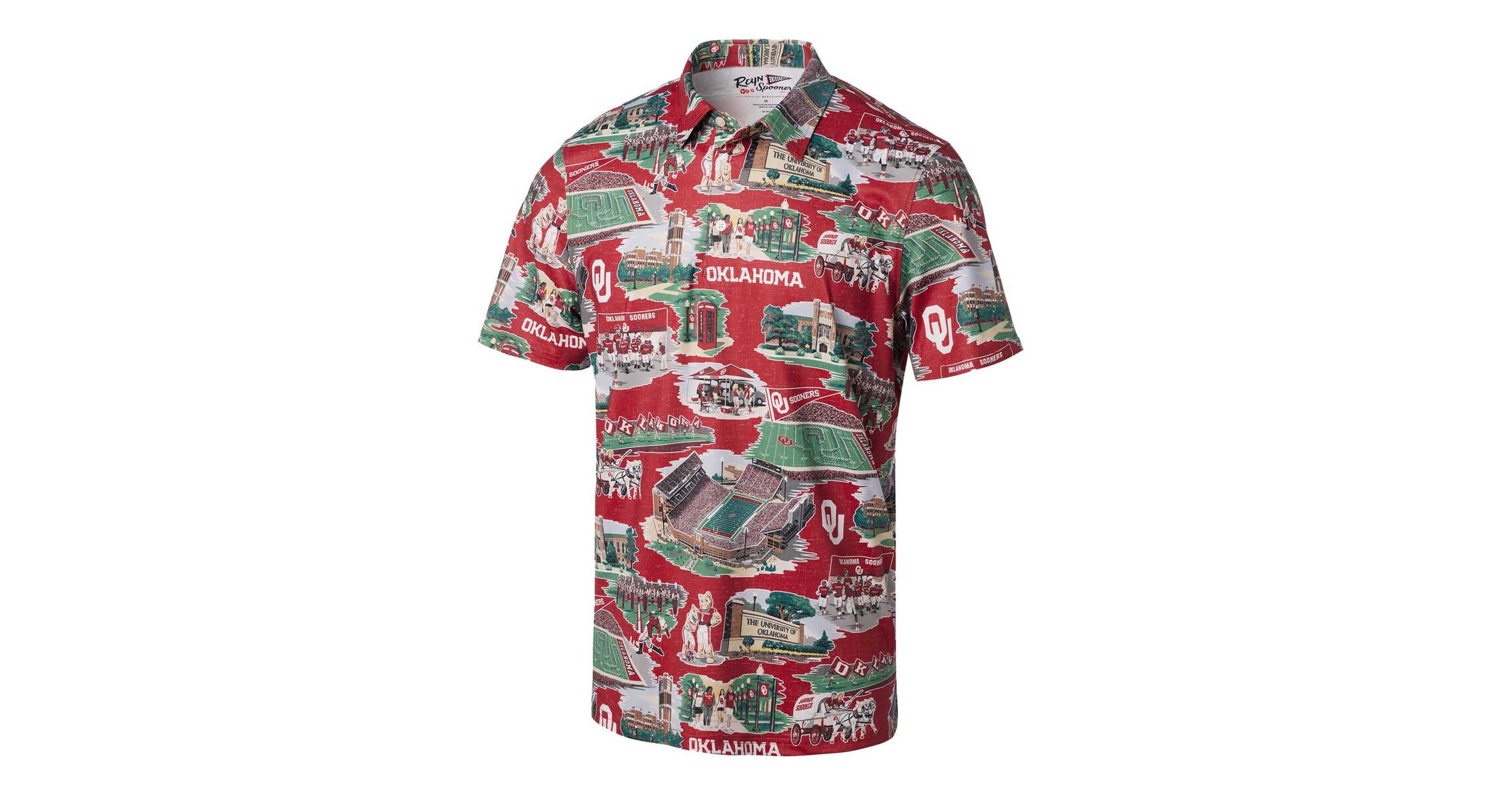 NCAA Oklahoma Sooners Scenic Polo